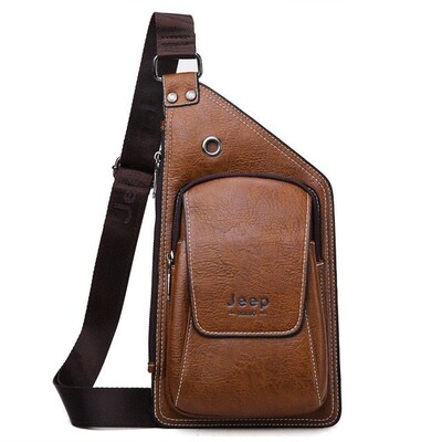 Buluo Jeep Brand Mens Sling Bag